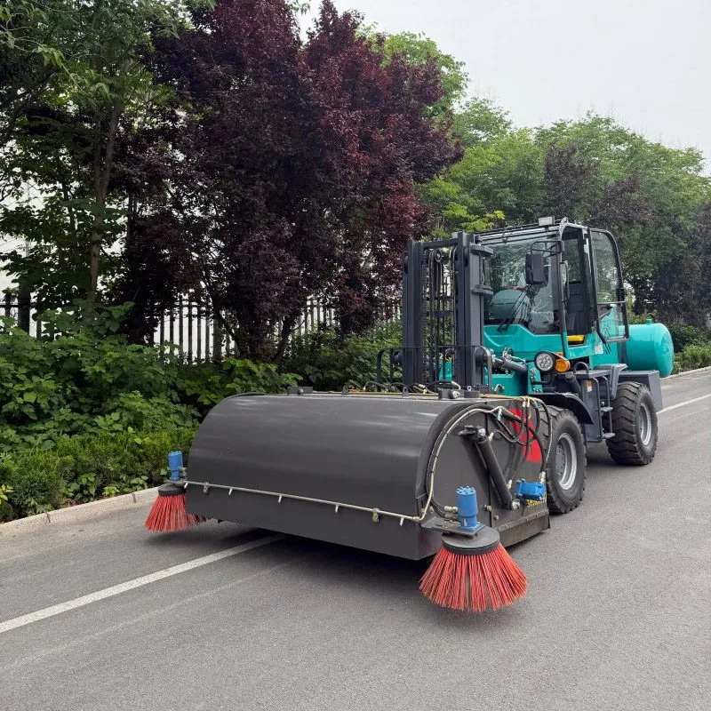 Hydraulinen nostava lakaisukone