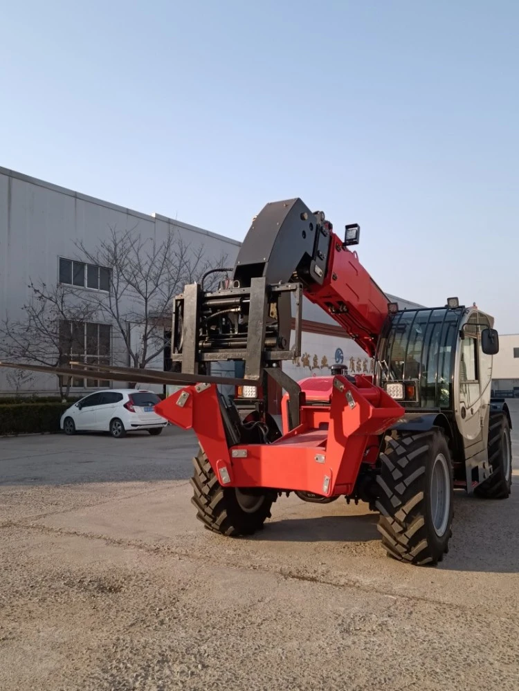 5m telescopic handler on site