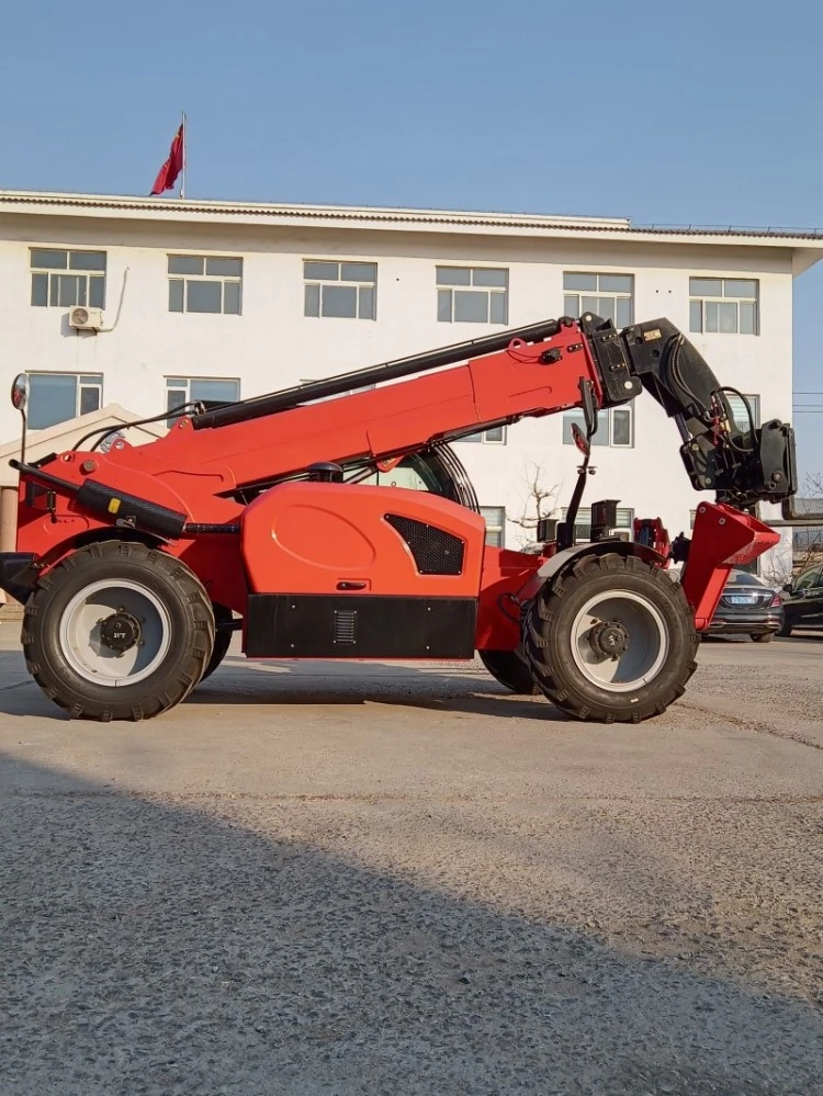 5m telescopic handler with attachment