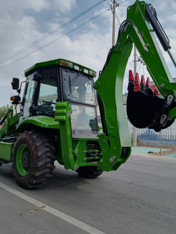 Backhoe loader operator cab