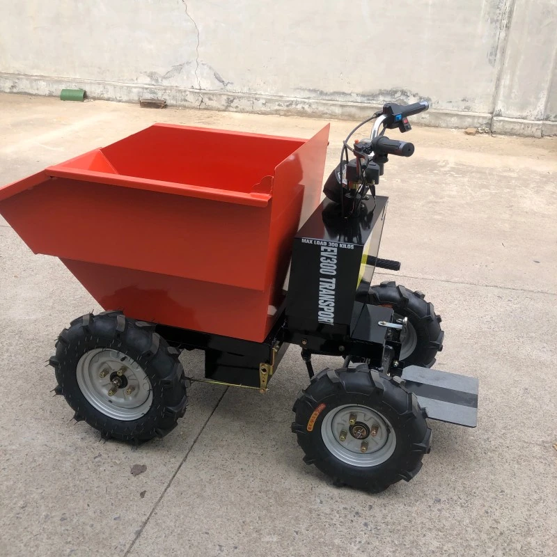Electric Dump Truck side view