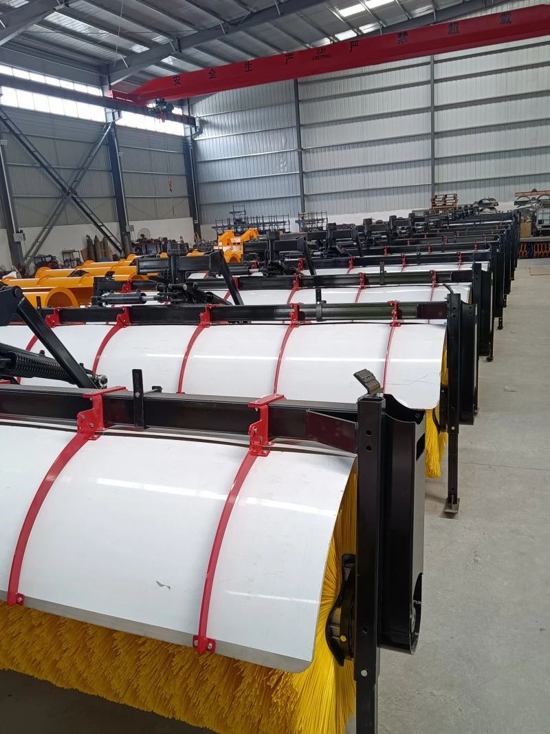 Large Vehicle Mounted Rotary Snow Brush municipal use